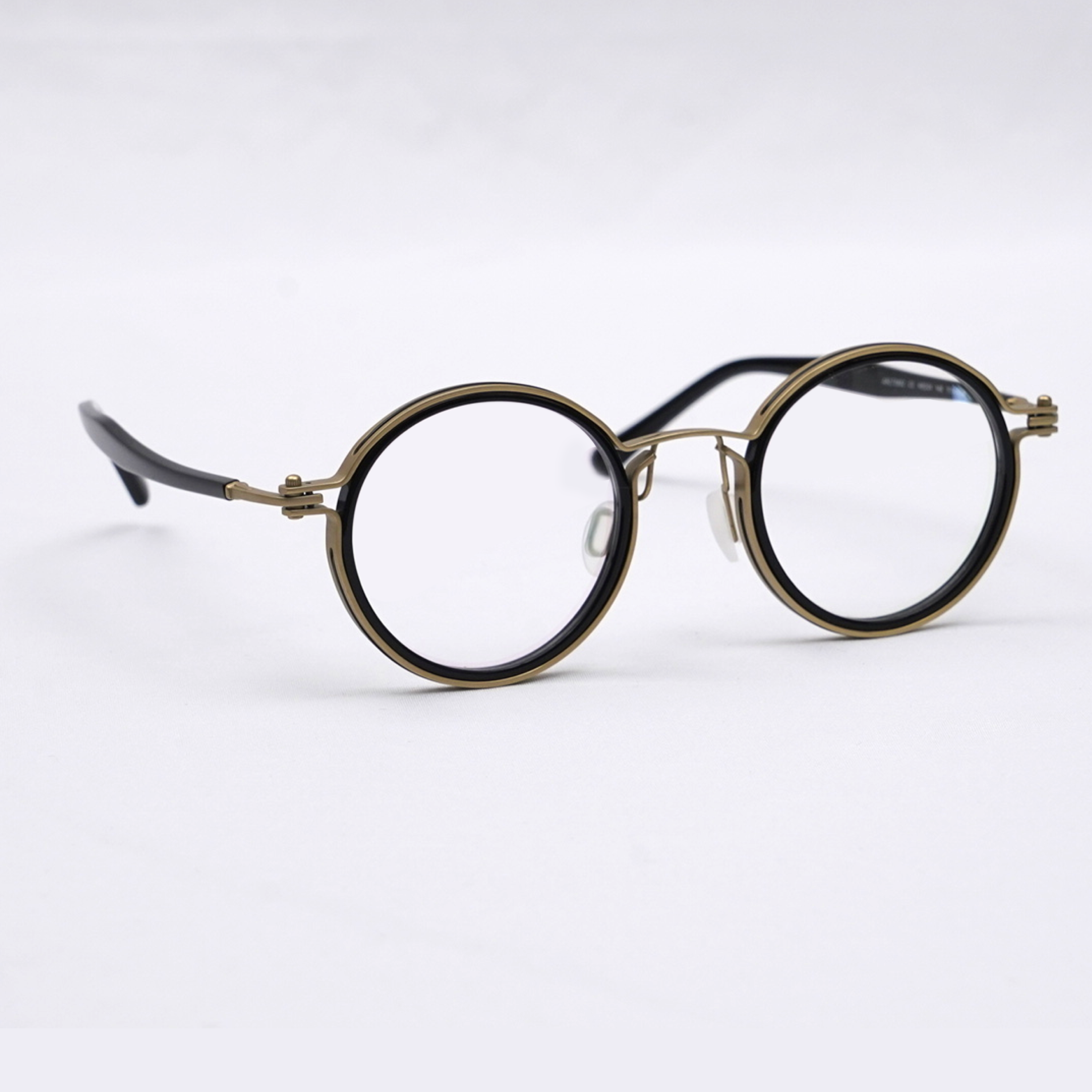 【時の円環・遠近両用】Eterlens 14.7g 超軽量調光メガネ | ブルーライトカット丸メガネ 度付き | 鯖江風レトロなボストンフレーム・男女兼用 - 商品画像 3/11 (Boston Progressive)