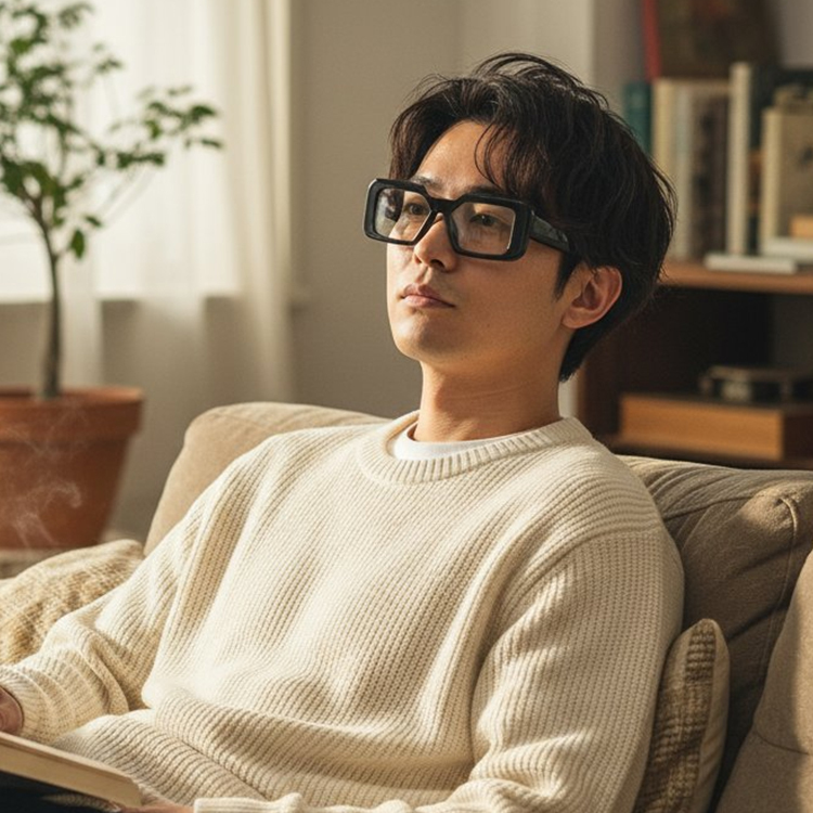 Eterlens｜高級なアセテート製スクエアフレームメガネ｜欧米スタイル