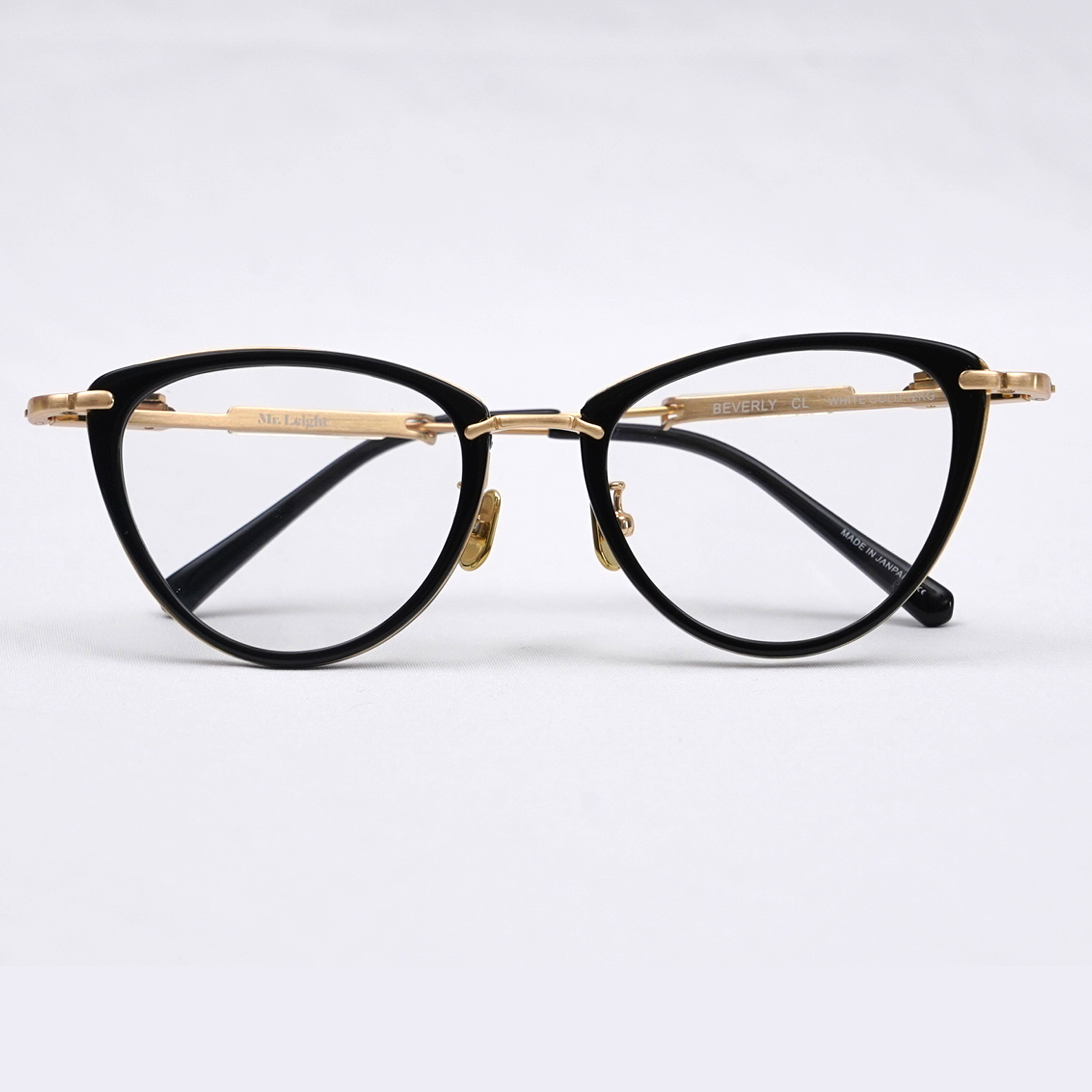 Eterlens｜12.8g メカニカルなフォックス型チタンアセテートメガネ｜欧米スタイル