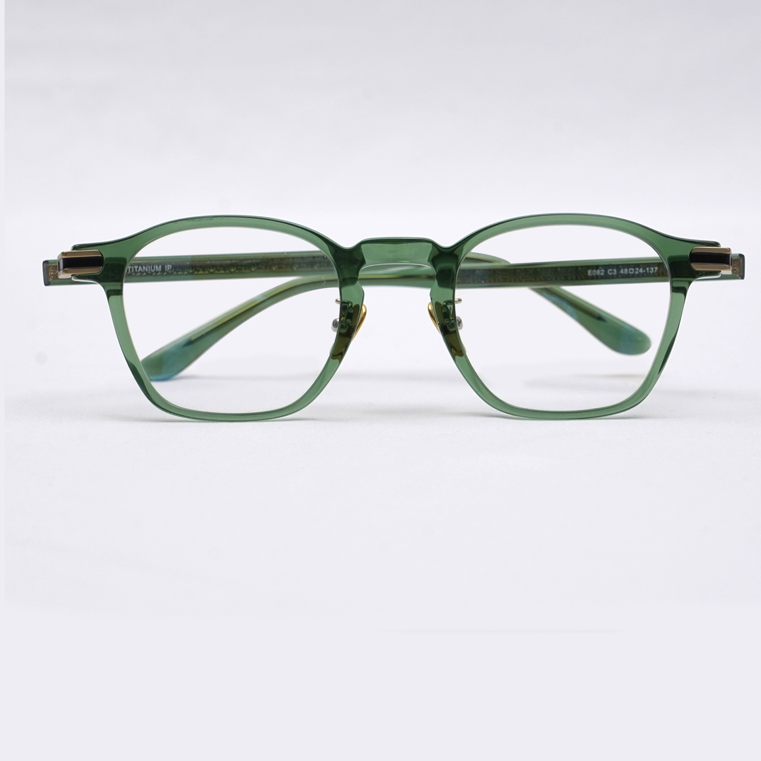 Eterlens｜19g クラシックなウェリントン型メガネ｜太縁フレーム｜オーダーメイド