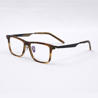 Eterlens 知性の窓｜15.5g 上質なアセテート製メガネ｜レトロで上品｜オーダーメイド