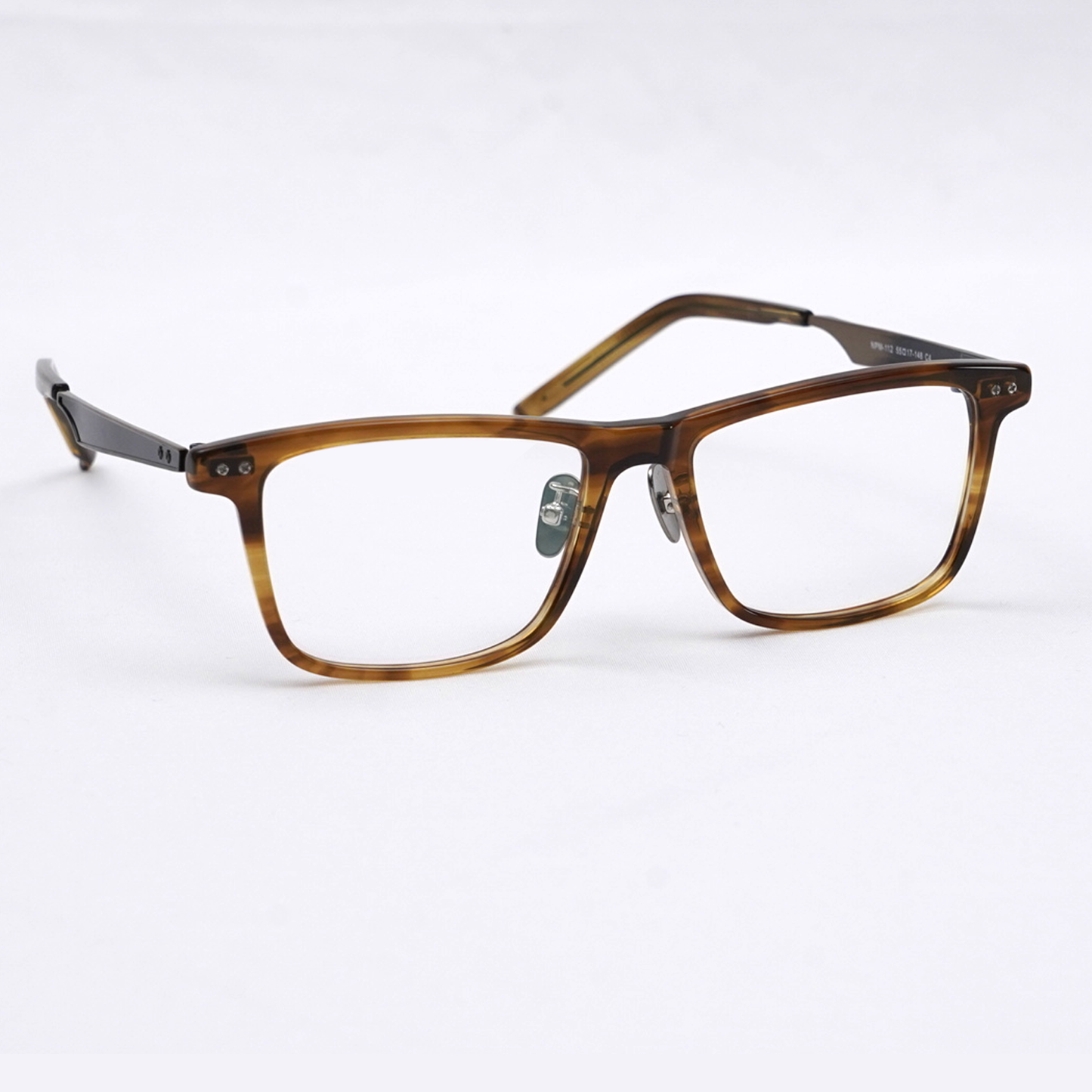 Eterlens 知性の窓｜15.5g 上質なアセテート製メガネ｜レトロで上品｜オーダーメイド