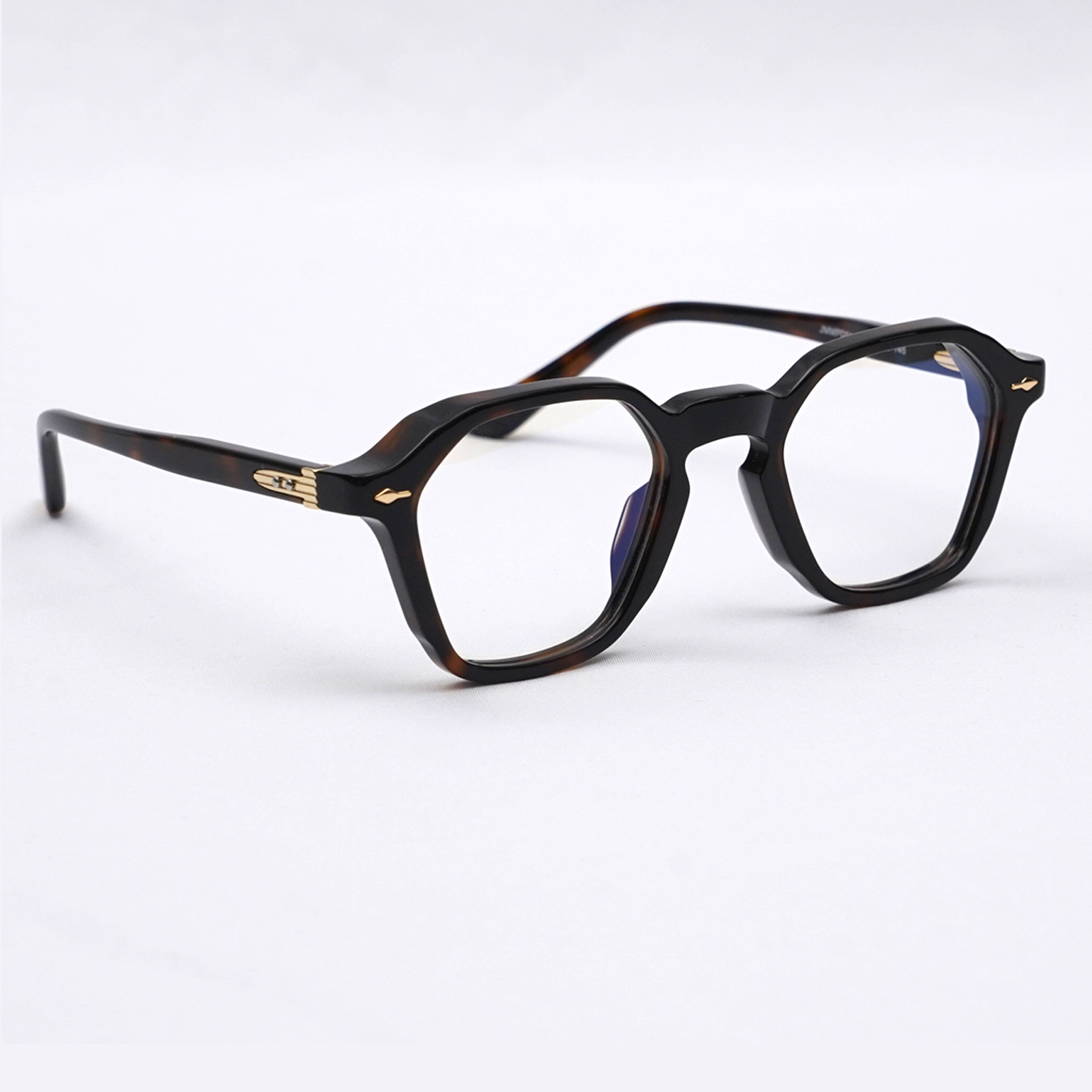 Eterlens 知性の窓｜リベット付き太縁メガネ｜クラシックな太セル｜オーダーメイド