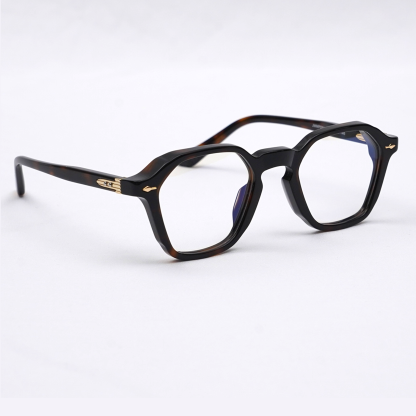 Eterlens 知性の窓｜リベット付き太縁メガネ｜クラシックな太セル｜オーダーメイド