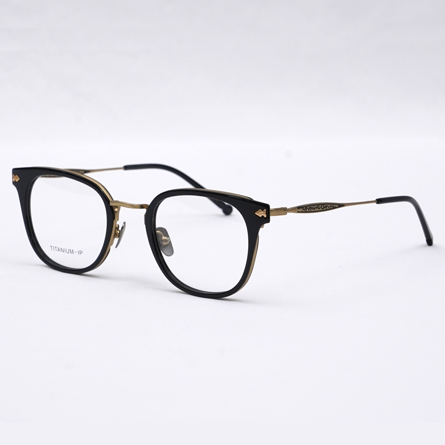 Eterlens | 16.5g フルリムチタンメガネ | レトロモダン | オーダーメイ ド