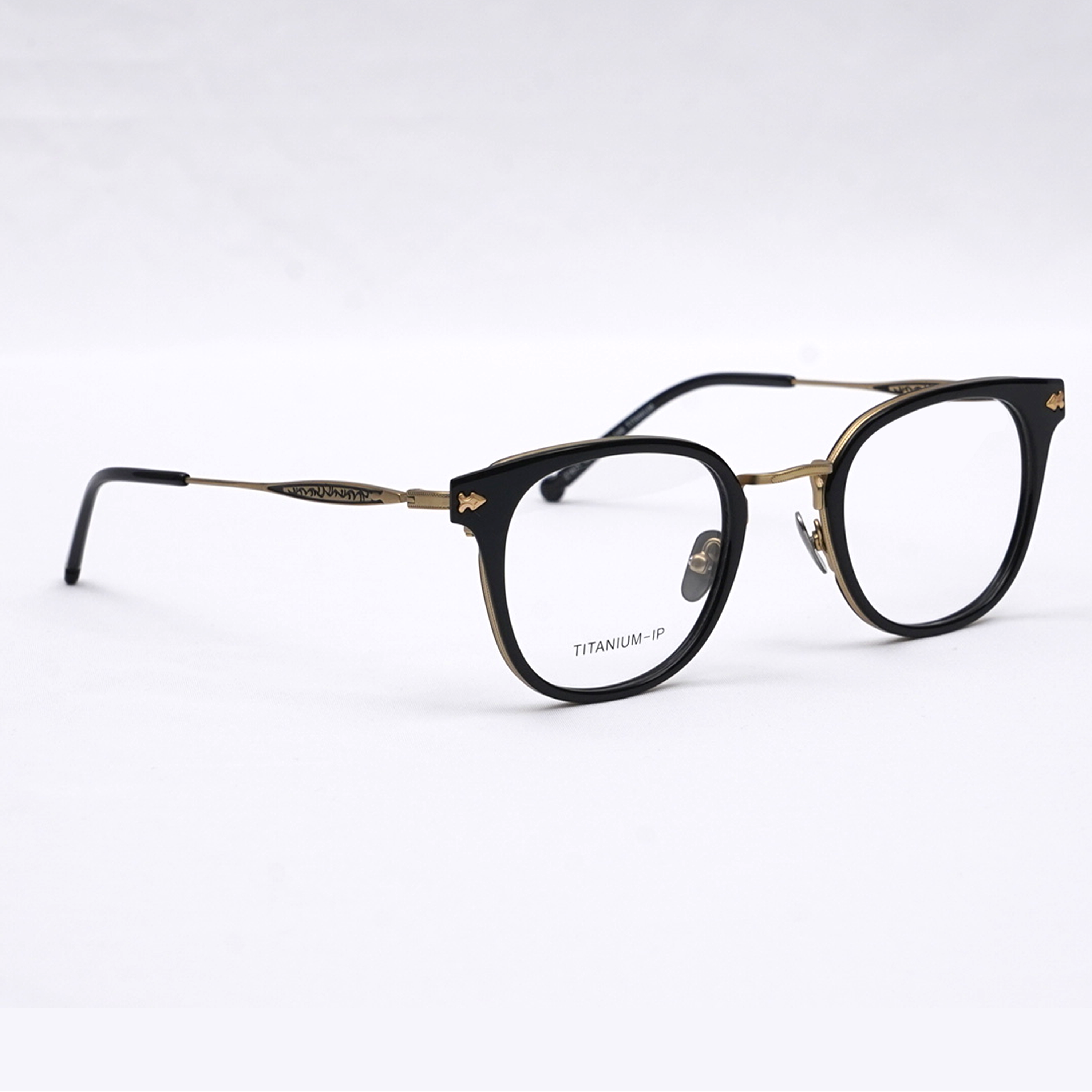 Eterlens | 16.5g フルリムチタンメガネ | レトロモダン | オーダーメイ ド