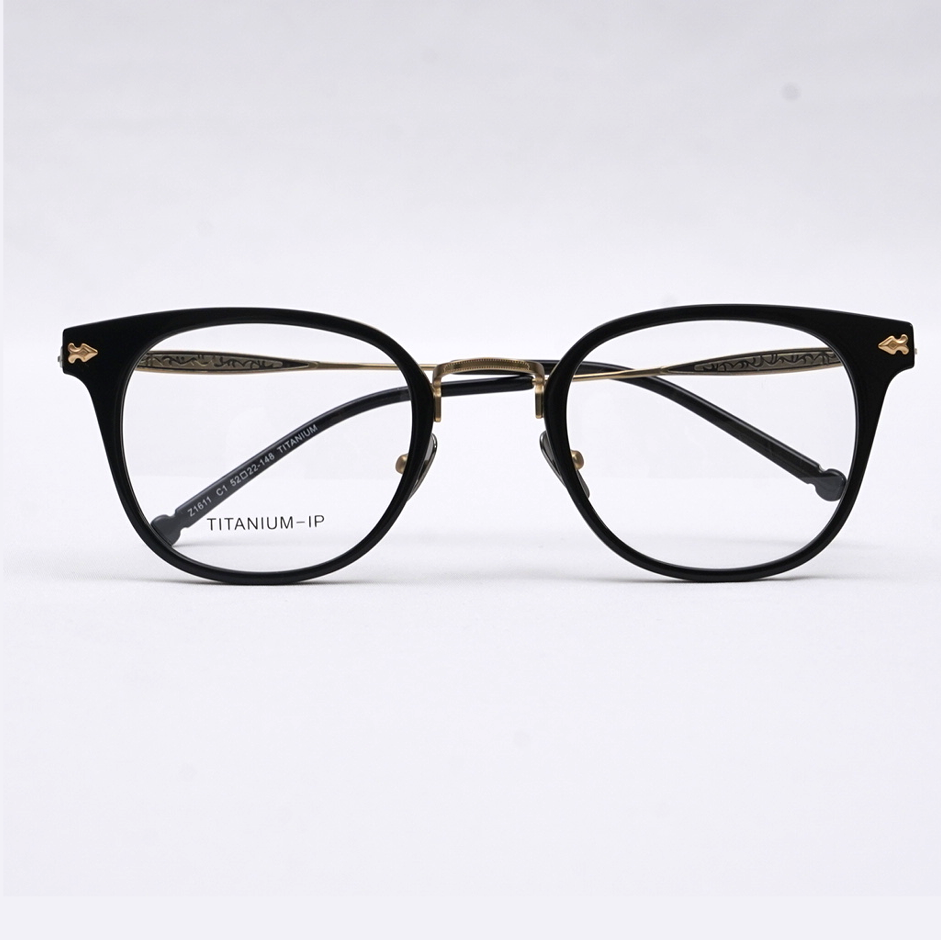 Eterlens | 16.5g フルリムチタンメガネ | レトロモダン | オーダーメイ ド