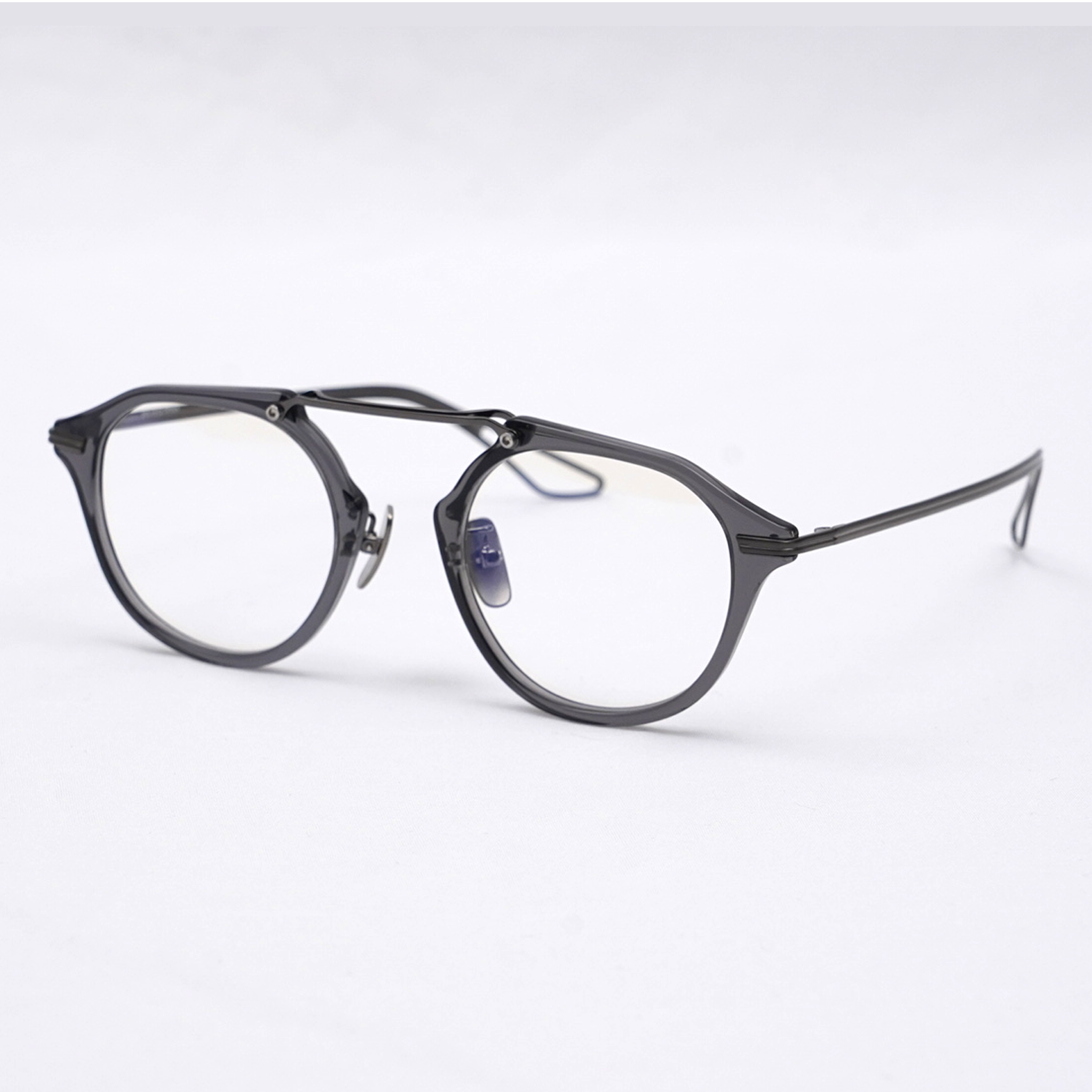 Eterlens｜華奢でレトロな六角形メガネ｜匠の技が光る一本 │オーダーメイド