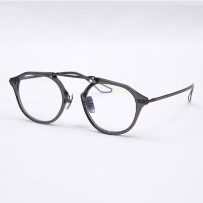 Eterlens｜華奢でレトロな六角形メガネ｜匠の技が光る一本 │オーダーメイド