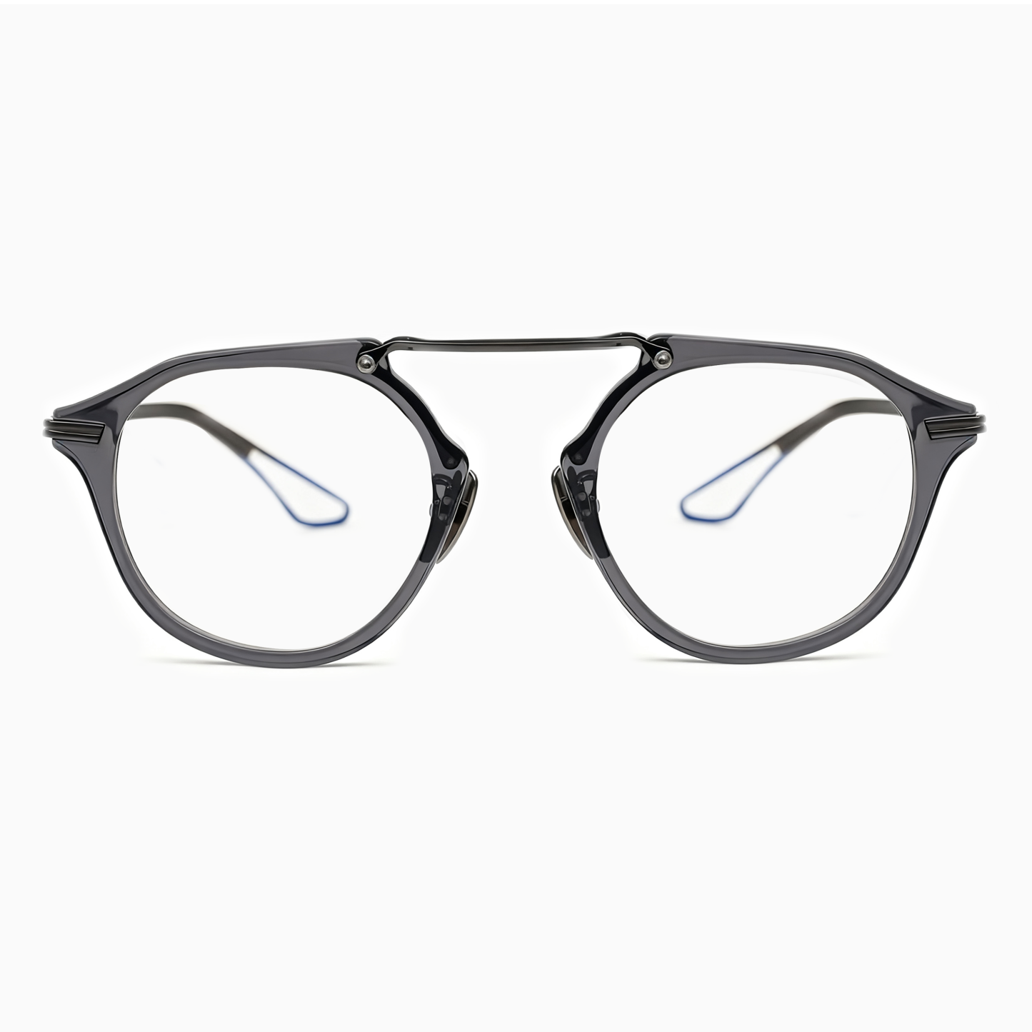 Eterlens｜華奢でレトロな六角形メガネ｜匠の技が光る一本 │オーダーメイド