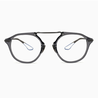 Eterlens｜華奢でレトロな六角形メガネ｜匠の技が光る一本 │オーダーメイド