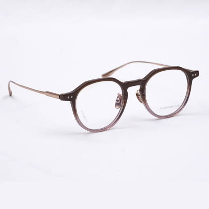 Eterlens｜13.4g クラウンパント型アセテートメガネ｜クラシックでおしゃれ｜オーダーメイド