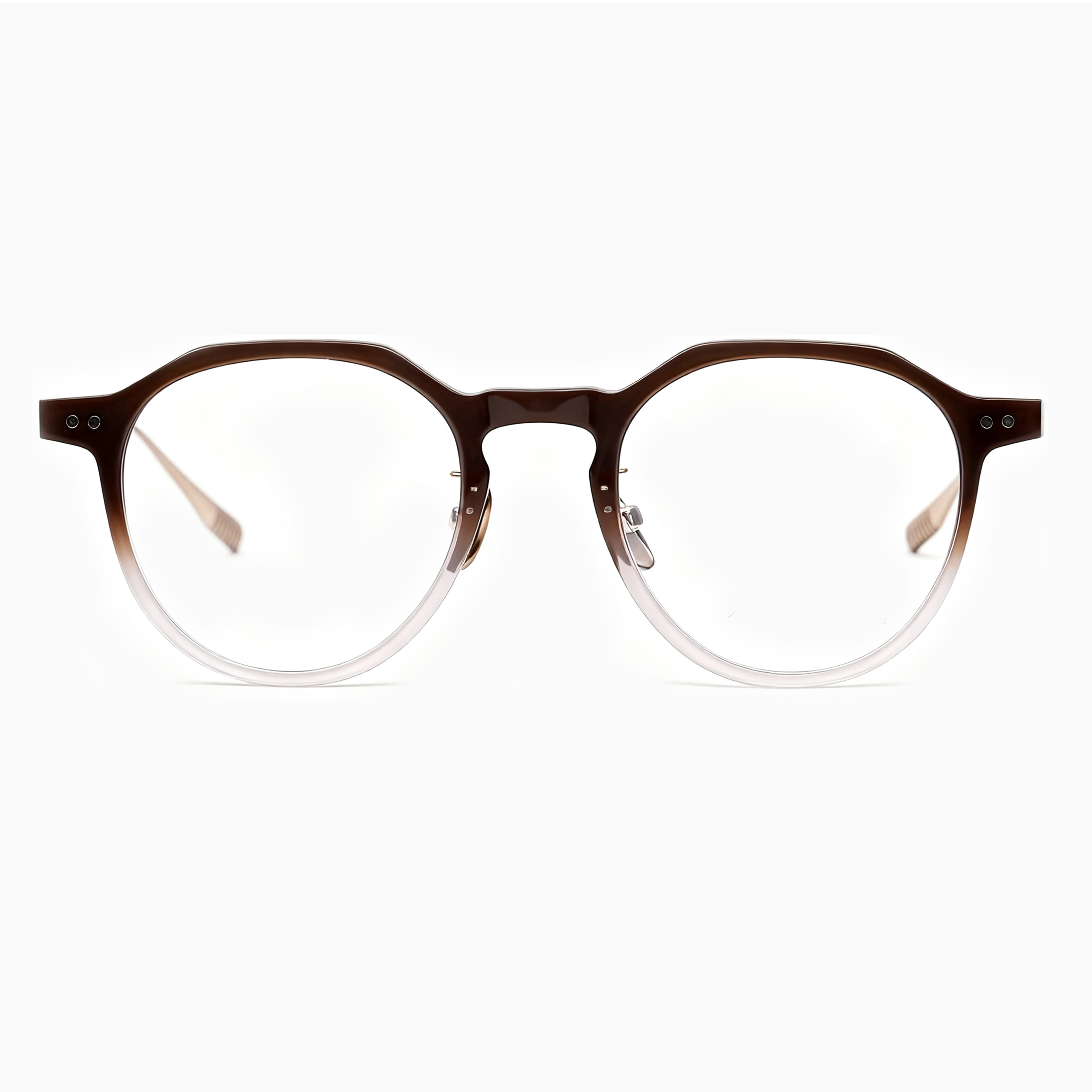 Eterlens｜13.4g クラウンパント型アセテートメガネ｜クラシックでおしゃれ｜オーダーメイド