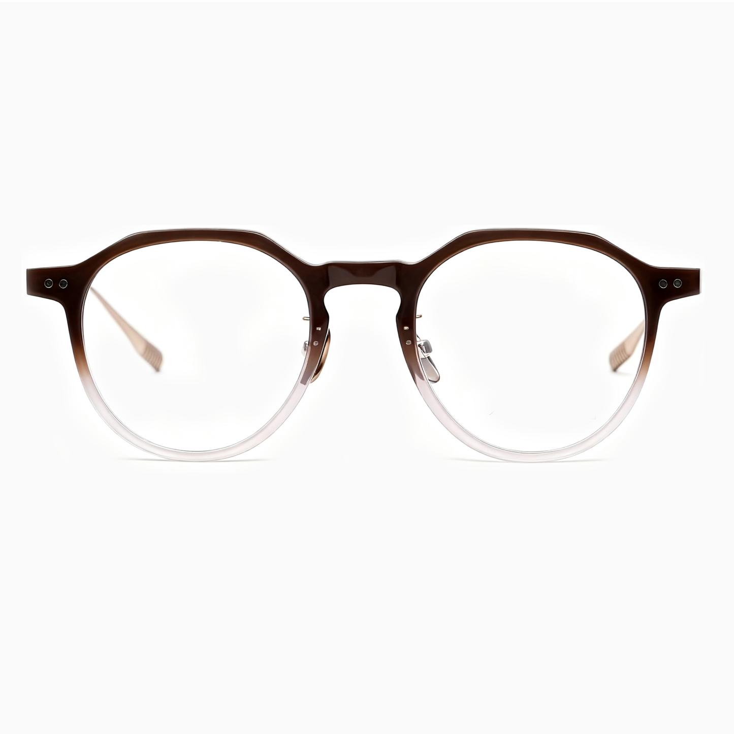 Eterlens｜13.4g クラウンパント型アセテートメガネ｜クラシックでおしゃれ｜オーダーメイド
