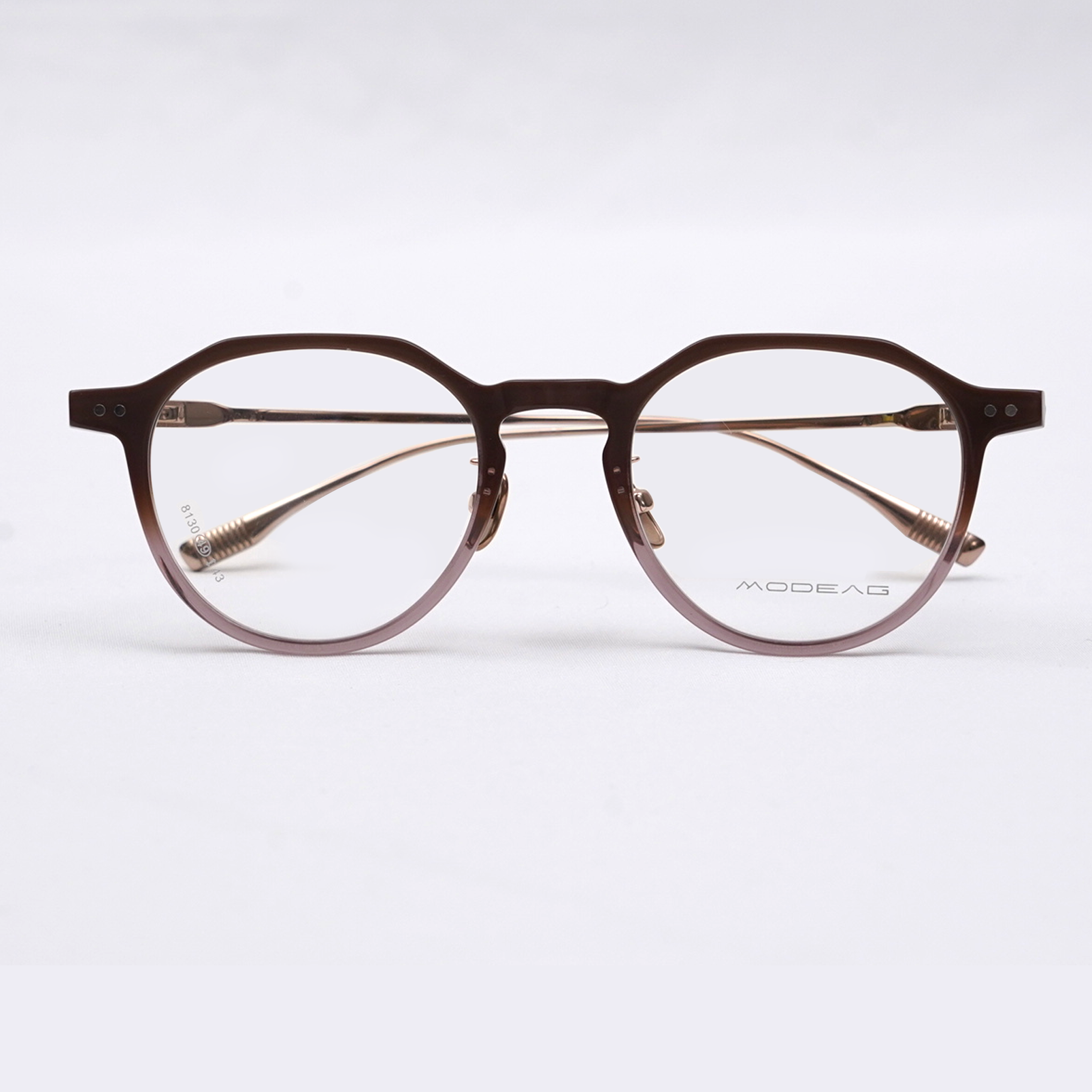 Eterlens｜13.4g クラウンパント型アセテートメガネ｜クラシックでおしゃれ｜オーダーメイド