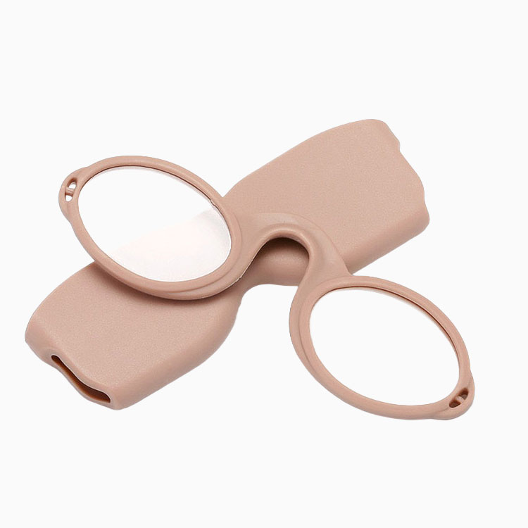 【7g超軽量・耳が痛くない】Eterlens | シリコン製ノーズクリップ【Nano-Clip】| テンプルレス一体型パッド | 財布に収まる持ち運びやすさ | 老眼鏡・リーディンググラス | 読書をどこでも自由に