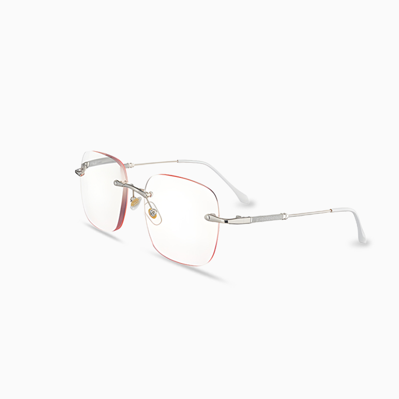 キラキラしたリムレス 老眼鏡 散歩やドライブなどに対応可能 | Rimless Photo - 商品画像 6/7