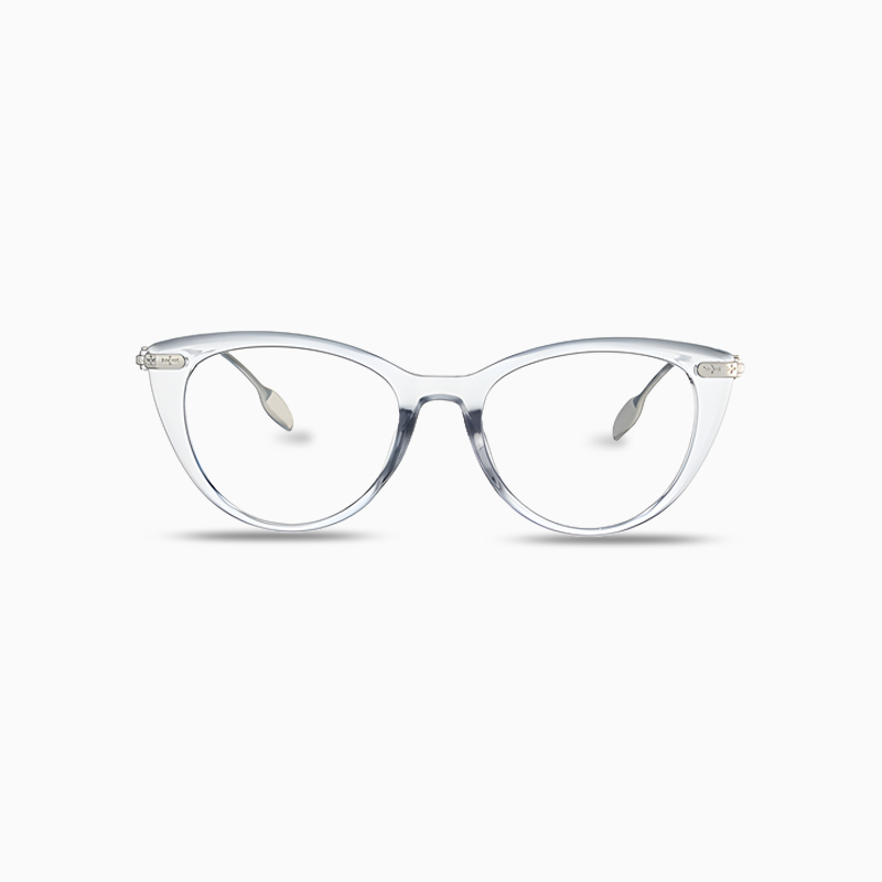 Eterlens 金属テンプルのフォックスメガネ-Eterlens