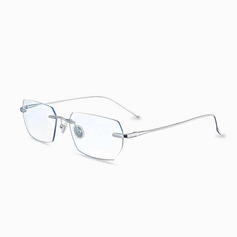 超軽量リムレスブルーライトカット老眼鏡 | Rimless Progressive - 商品画像 9/10