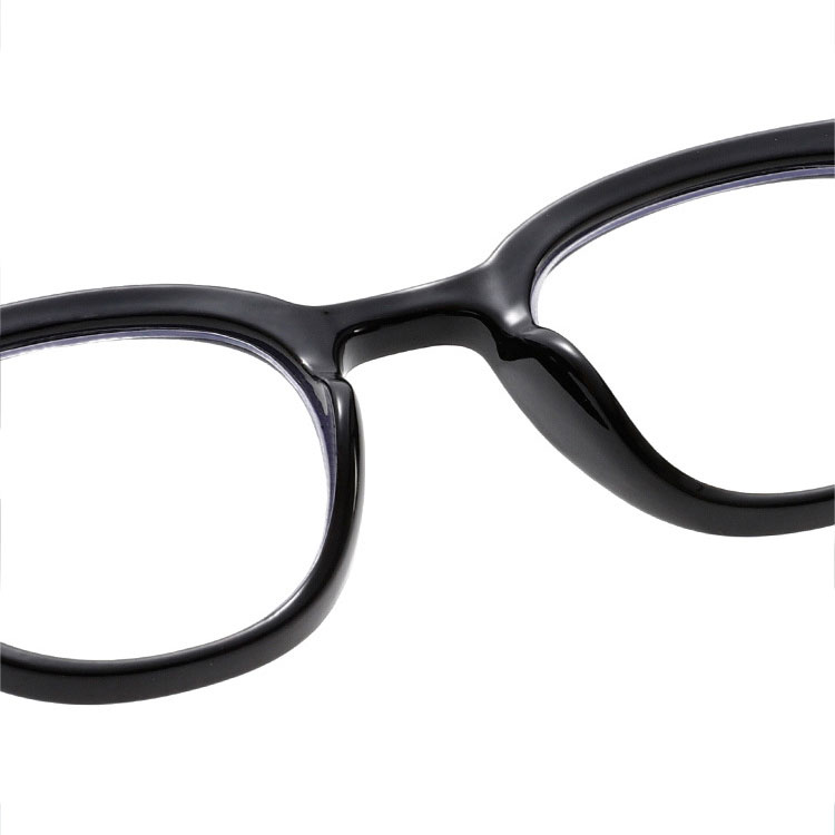 【目元にヴィンテージの彩りを】Eterlens リベット付きボストン老眼鏡 | クラシックな設計 | TR素材で快適な掛け心地を | おしゃれ メガネ 輪郭補正 - 商品画像 7/10 (Boston BlueGuard)