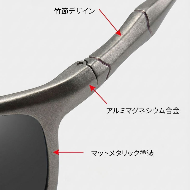 【幅広設計・ストレスフリー】Eterlens |  9層複合TAC偏光 | 締め付けない | 大顔の方でも一日中快適、疲れ知らず | 偏光サングラス