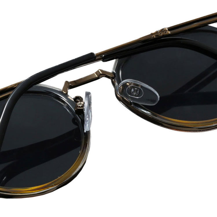 Eterlens｜デザイナーコレクション｜UV400 パンクスタイルメタルレトロサングラス-Eterlens