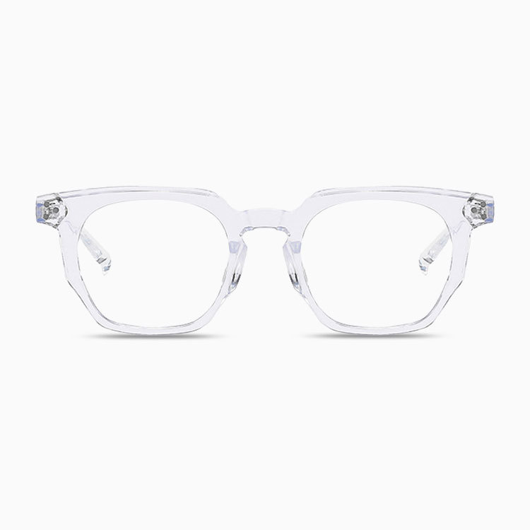 Eterlens  |  リベット付き多角形フレームの樹脂老眼鏡  |  ブルーライトカット  |  レトロスタイル