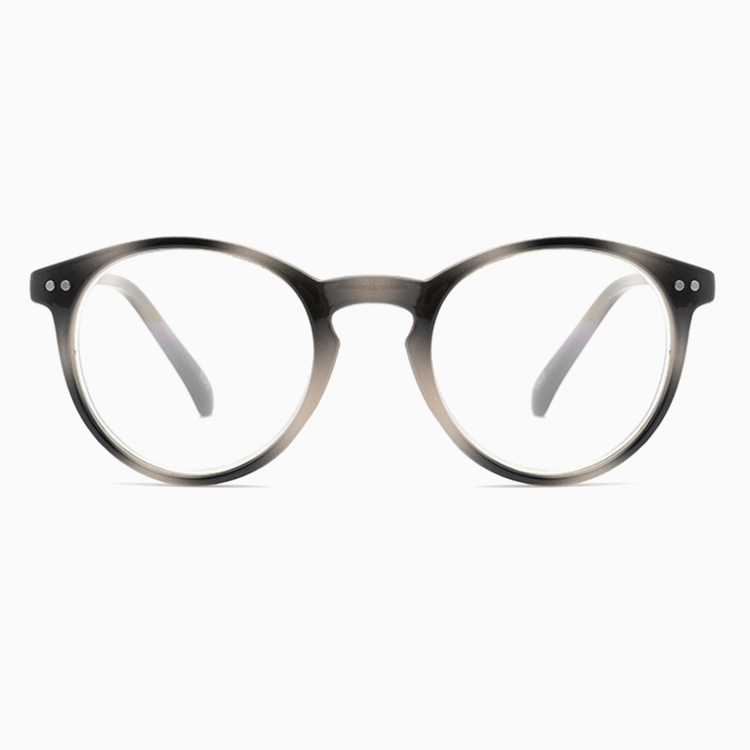 Eterlens｜超軽量スリムフレームボストン型｜樹脂レンズ・ブルーライトカット｜キーホールブリッジ老眼鏡