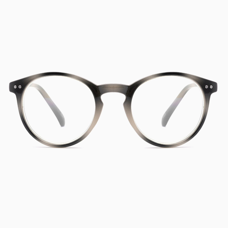 Eterlens｜超軽量スリムフレームボストン型｜樹脂レンズ・ブルーライトカット｜キーホールブリッジ老眼鏡