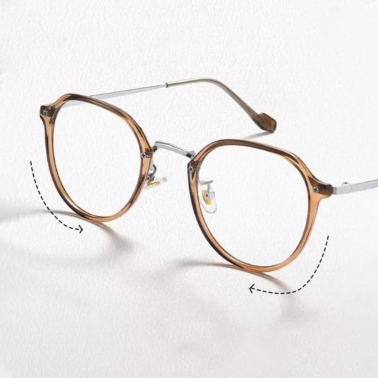 Eterlens｜TR90超軽量12g顔映えメガネ｜度付き対応｜レトロスタイル