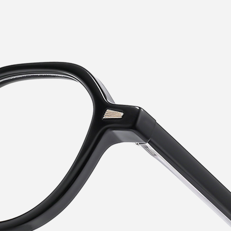 Eterlens｜ボストン型アセテートメガネ｜クラシックな太セル