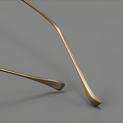 Eterlens｜華奢な彫刻模様付き超軽量チタンメガネ｜クラシックアート｜オーダーメイド