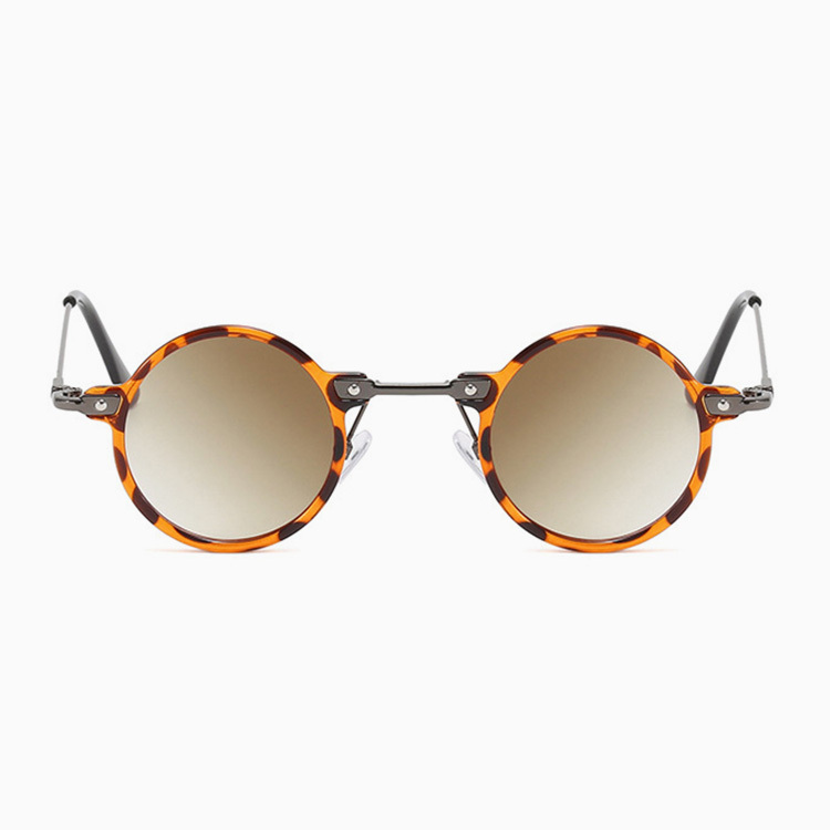 Eterlens 小さめの個性ラウンドフレーム|UV400|ヒップホップ風サングラス-Eterlens