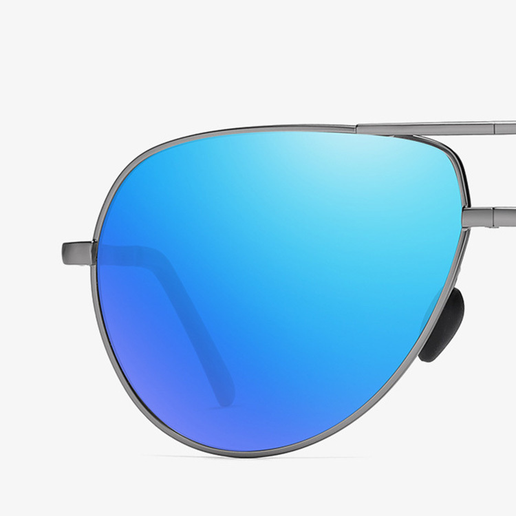 Eterlens | メタルアビエーター型 | 折りたたみ 夜間用偏光レンズ | メンズドライブメガネ-Eterlens