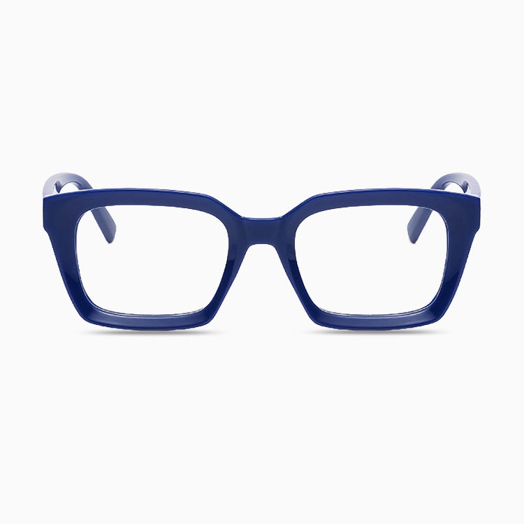 【小顔効果・太縁フレーム】Eterlens おしゃれなビッグフレーム老眼鏡｜クラシック 黒縁｜ブルーライトカット機能｜顔型カバー ｜ユニセックス