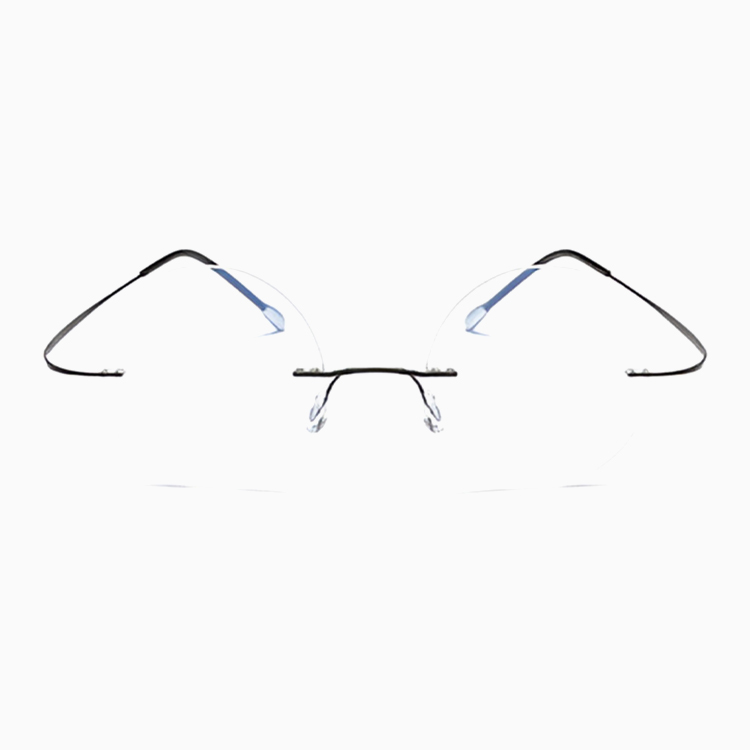 Eterlens｜ツーポイントラウンド型リムレス老眼鏡｜ブルーライトカット｜エレガントでユニーク