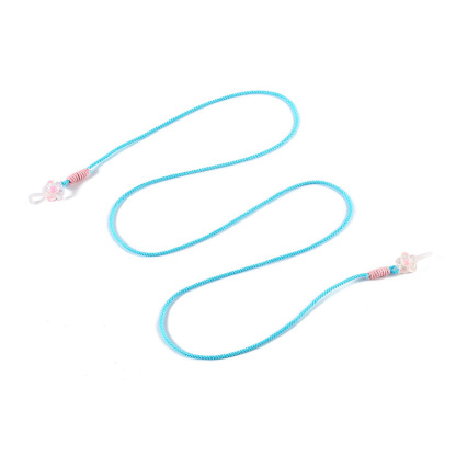 Eterlens｜花飾り付き滑り止めメガネストラップ