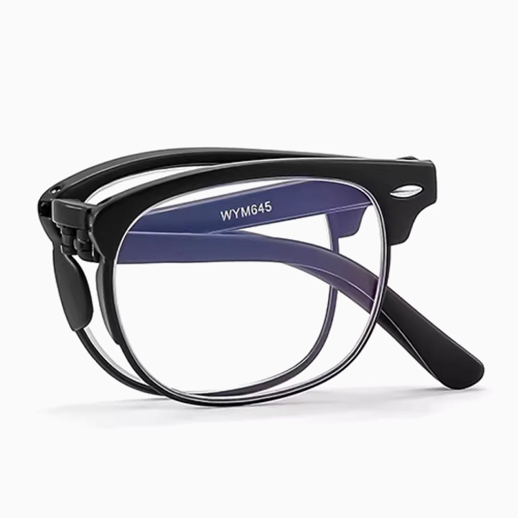 Eterlens｜軽量ハーフリム｜折りたたみ式  ブルーライトカット｜持ち運びやすい老眼鏡-Eterlens