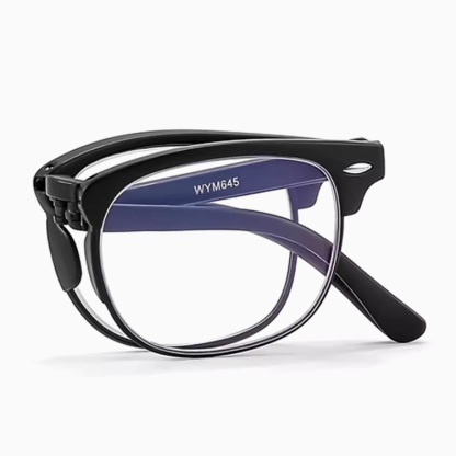 Eterlens｜軽量ハーフリム｜折りたたみ式  ブルーライトカット｜持ち運びやすい老眼鏡-Eterlens
