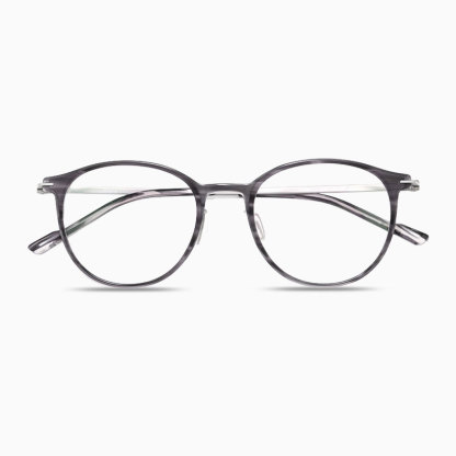 Eterlens | レトロ風アセテートビッグフレームメガネ | スタイリッシュでエレガント