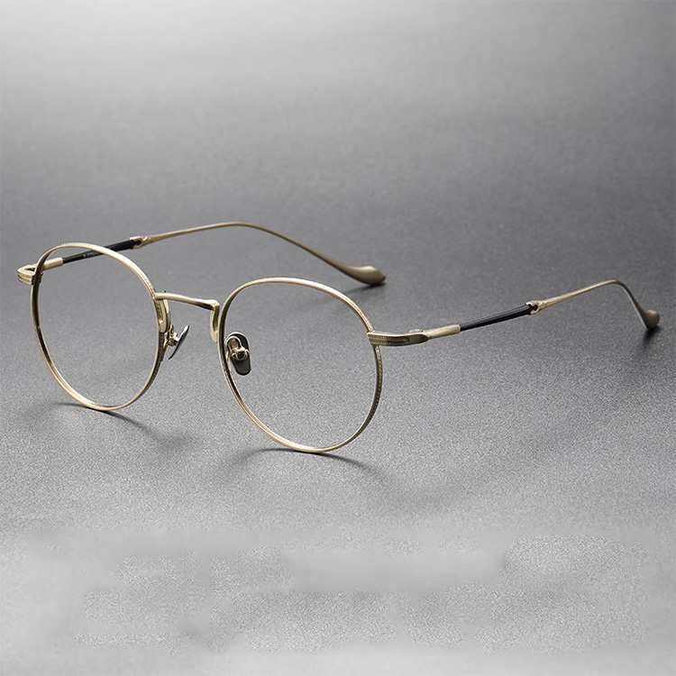 Eterlens｜デザイナーシリーズ超軽量チタンメガネ｜度付き対応｜レトロスタイル