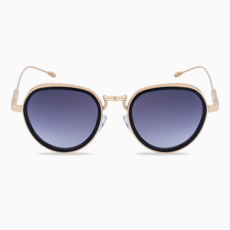 Eterlens|メタルオーバルフレーム|UV400|高級感漂うメンズサングラス-Eterlens