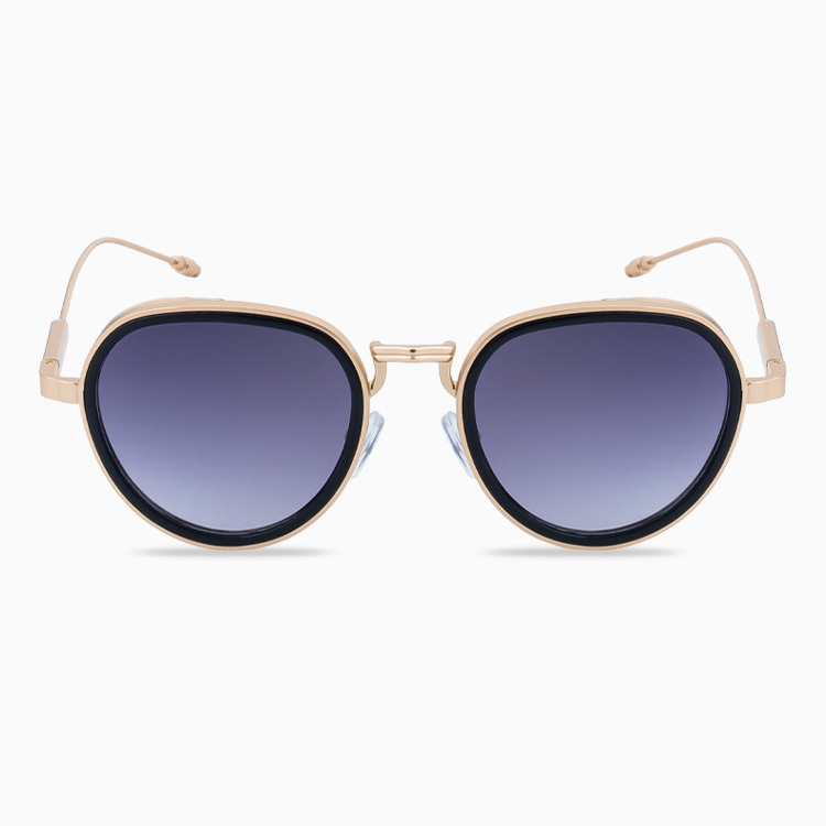 Eterlens|メタルオーバルフレーム|UV400|高級感漂うメンズサングラス-Eterlens