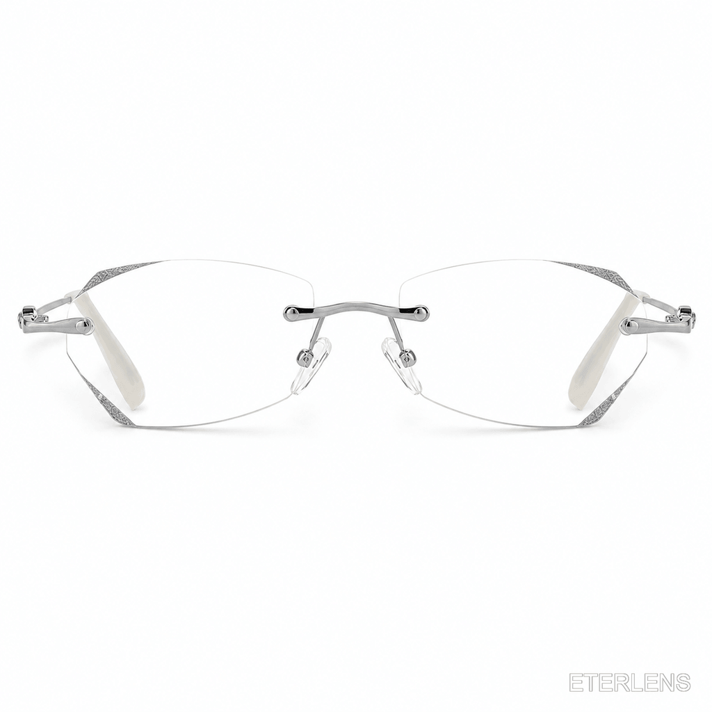 Eterlens『Diadème』(ディアデム) | 新作ダイヤモンドカットリムレスファッション老眼鏡