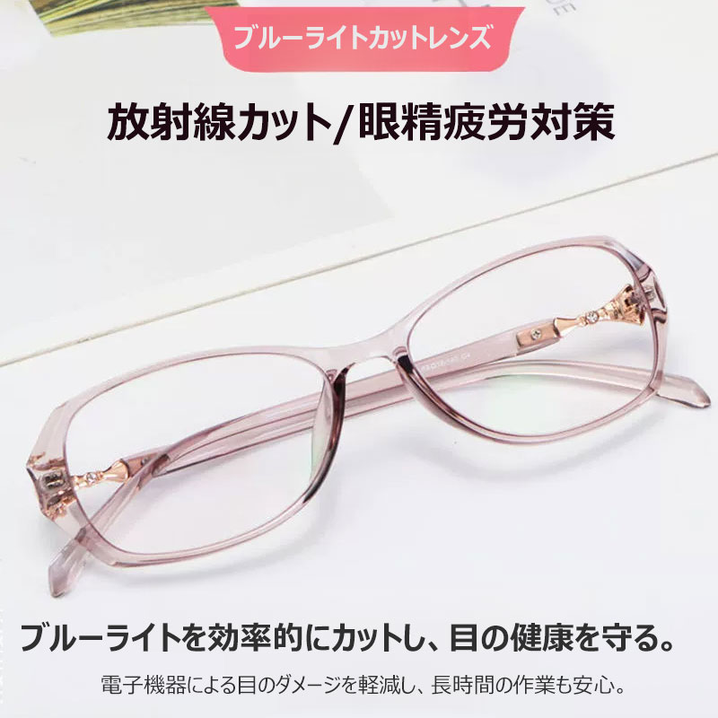 Eterlens エレガントで透明なブルーライトカット老眼鏡 | おしゃれさんに欠かせない/ビジネス | カジュアルに活躍 - 商品画像 4/10 (CatEye BlueGuard)