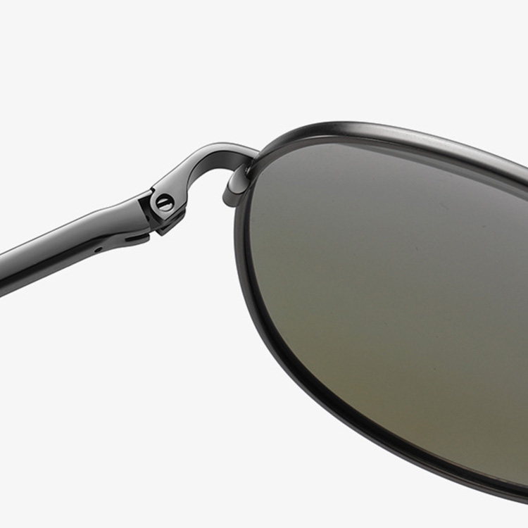 Eterlens | メタルアビエーター型 | 折りたたみ 夜間用偏光レンズ | メンズドライブメガネ-Eterlens