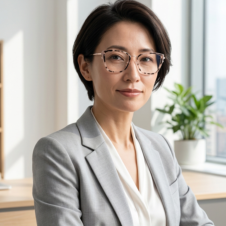 Eterlens│おしゃれなキャットアイ型メガネ