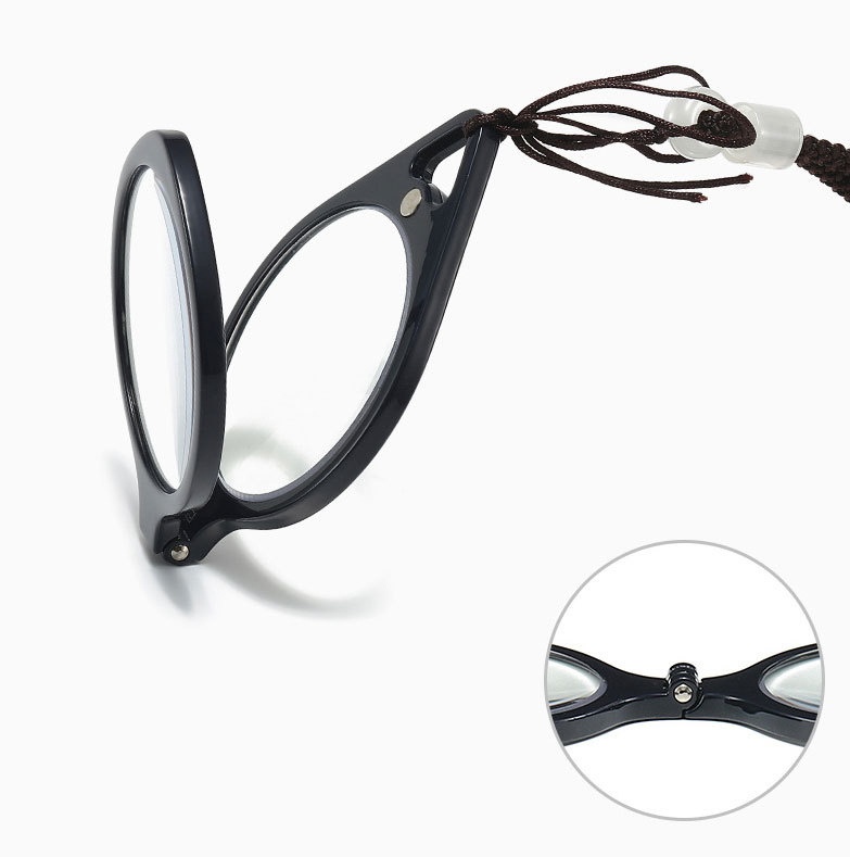 Eterlens｜マグネット式ラウンド型首掛け老眼鏡