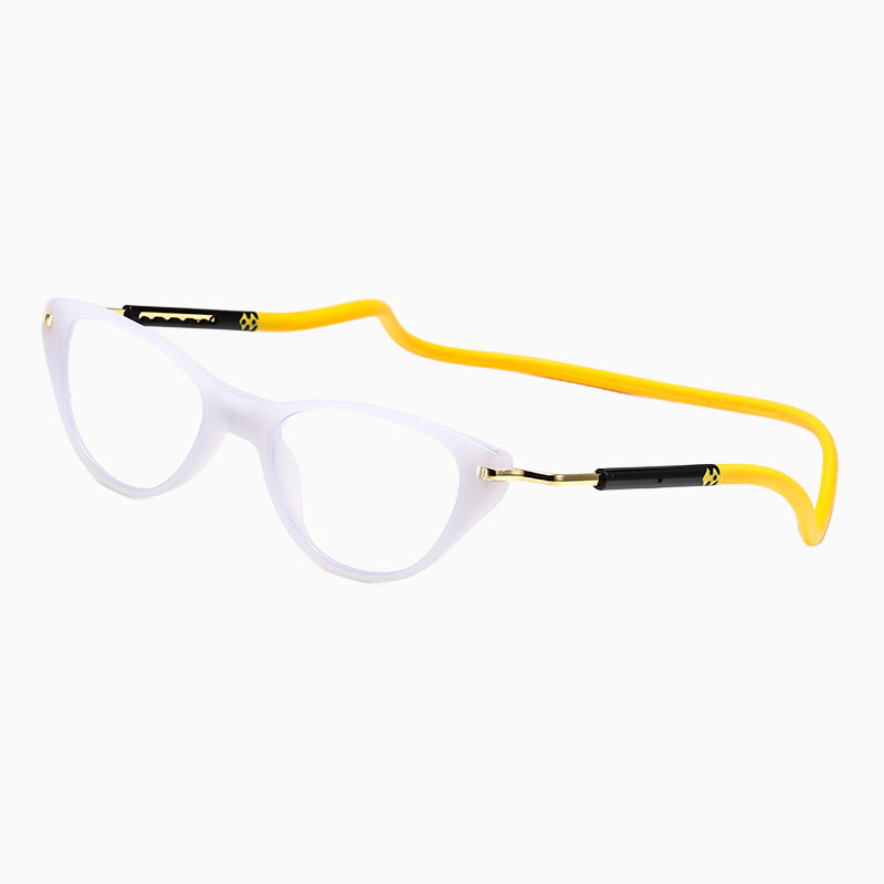 Eterlens｜キャットアイ型 マグネット式ネックリーディンググラス