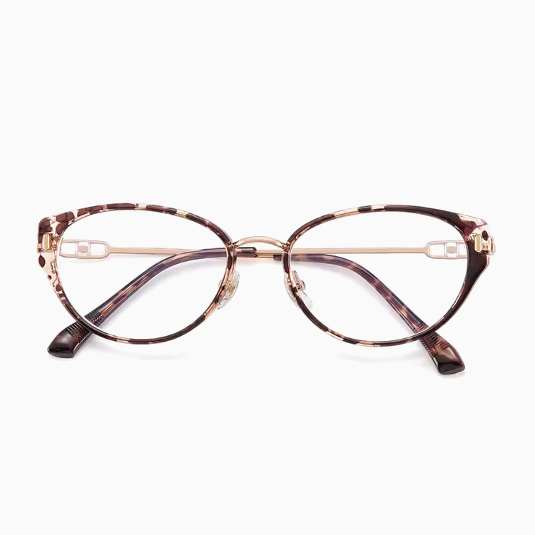 【小顔効果・高級感溢れる】Eterlens  キャットアイメガネ | 14.4g超軽量TR+合金フレーム | 度付き対応・ブルーライトカット・レディース - 商品画像 9/12 (CatEye RxReady)